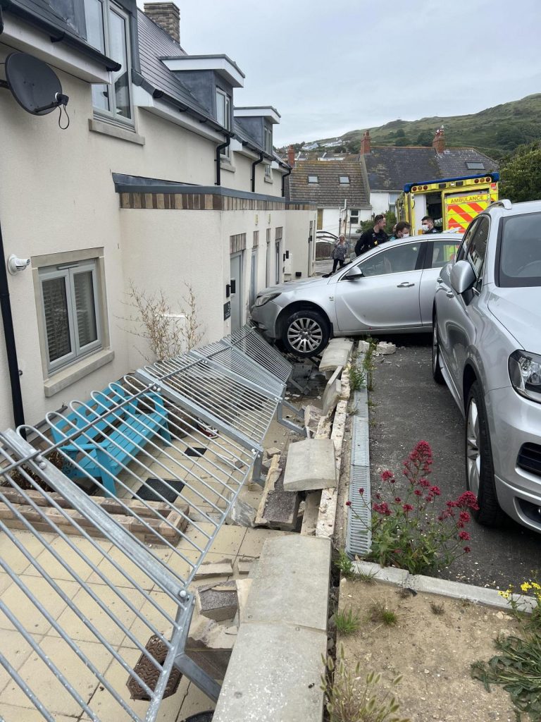 A car crashed into a house on Portland after a mistake from the driver on Thursday.